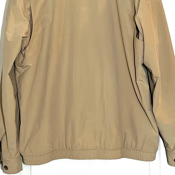 L.L. Bean Men's Size L Khaki Warm-Up Harrington Bomber Style, Classic, Preppy - Picture 6 of 13